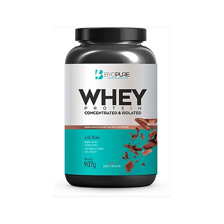 WHEY CONCENTRATED & ISOLATED BYOPURE - 907G