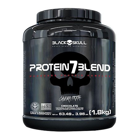 PROTEIN 7 BLEND BLACK SKULL (LINHA CAVEIRA PRETA) - 1,8KG