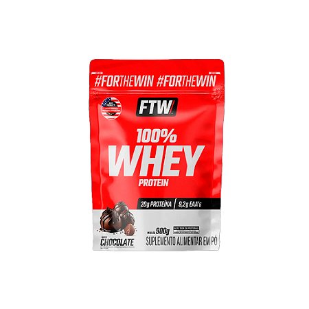 100% WHEY PROTEIN REFIL FTW - 900G
