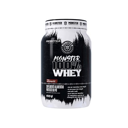 MONSTER 100% WHEY PROBIÓTICA - 900G