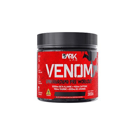 VENOM UNDERGROUND PRE WORKOUT DARK LAB - 300G