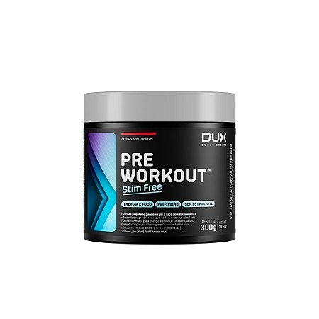 PRE WORKOUT DUX STIM FREE (SEM CAFEÍNA) DUX - 300G