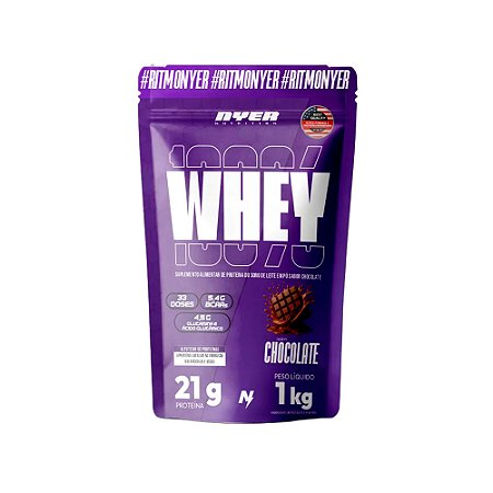 100% WHEY REFIL NYER NUTRITION - 1KG