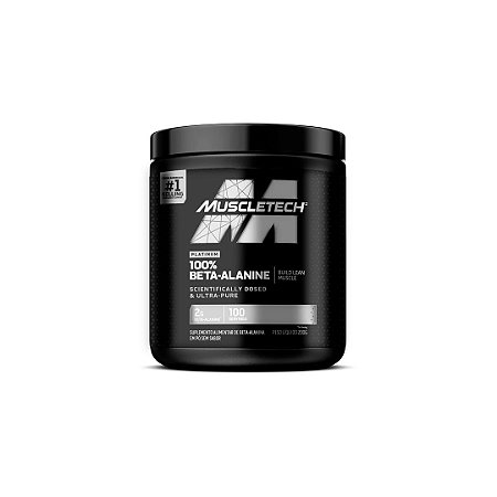 100% BETA ALANINA MUSCLE TECH - 200G