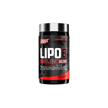 LIPO 6 BLACK NACIONAL ULTRA CONCENTRADO NUTREX - 60 CAPS