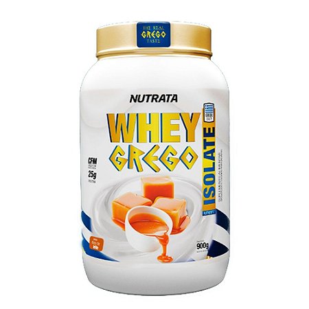 WHEY GREGO ISOLATE NUTRATA - 900G