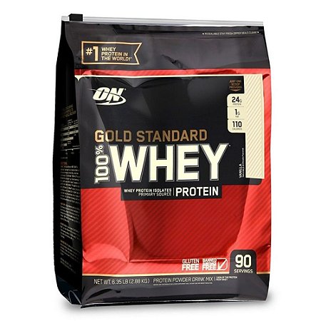 REFIL GOLD STANDARD 100% WHEY - 2,88KG