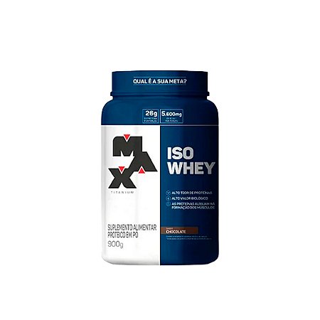 ISO WHEY MAX TITANIUM - 900G