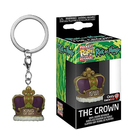 Funko Pocket POP Rick and Morty: The Crown Gamestop Exclusive