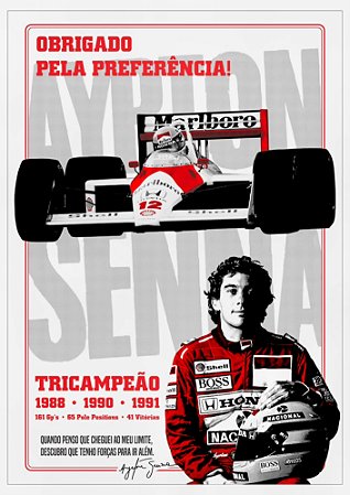 Tapete papel Lava Rápido Lavajato (pct C/ 100 Unidades) especial Ayrton Senna (Quantidade limitada)