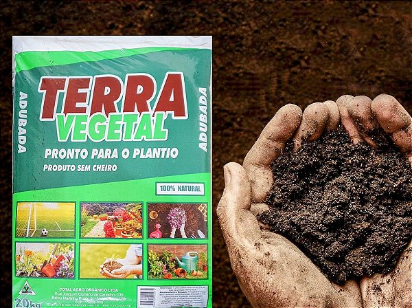 Terra Vegetal Total Agro 4kgs – Solo Rico para Plantas, Gramados e Hortas!