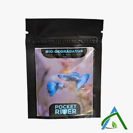 ®BIO DEGRADATUS 20g – Pocket River (bactérias heterotróficas selecionadas p/ biologia de seu aquario )
