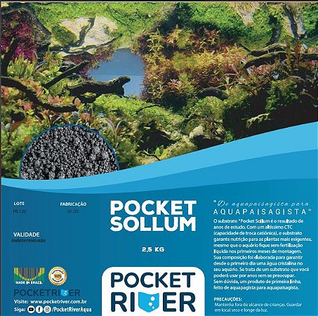 Pocket Sollum 2,5Kg - Substrato Fértil