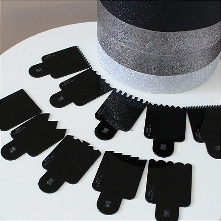 Kit 10 Mini Espátulas