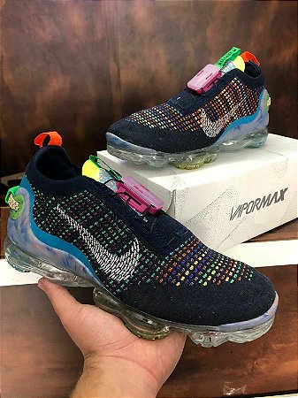 Nike vapormax hot sale blue flyknit