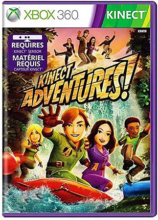 Jogo Kinect Adventures! - Original Xbox 360 (Apenas cd) no Shoptime