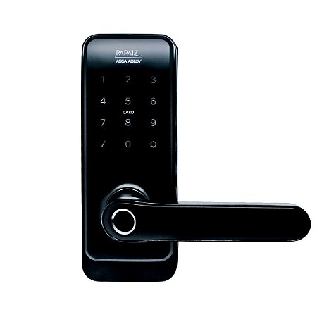 Fechadura Digital Smart Lock SL205 Abertura Aplicativo Biometria Senha Cartão e Chave