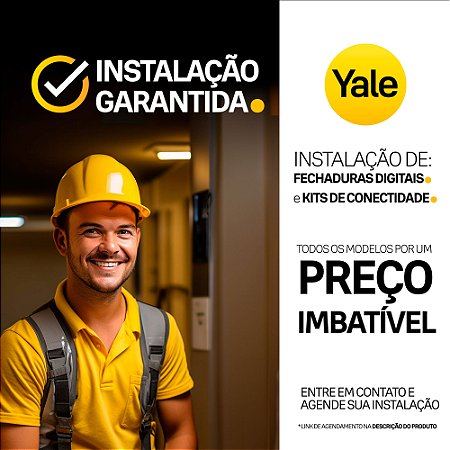 Instalação de Fechaduras Digitais e Combos - Exclusiva Yale