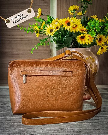 Bolsa de Couro Legitimo Lia Modas (ref-003)