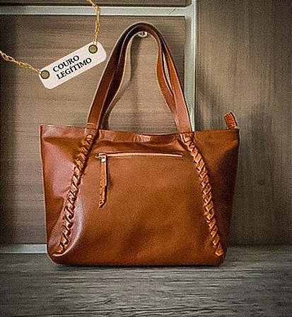 Bolsa de Couro Legitimo Lia Modas (ref-407)