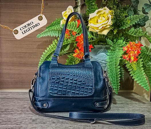 Bolsa de Couro Legitimo Lia Modas (ref-775)