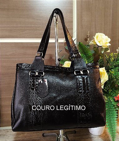 Bolsa de Couro Legitimo Lia Modas (ref-331)