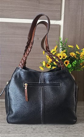 Bolsa de Couro Legitimo Lia Modas (ref-501)