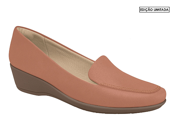 Sapato Feminino Loafer Ivone Salto Anabela Piccadilly 143138