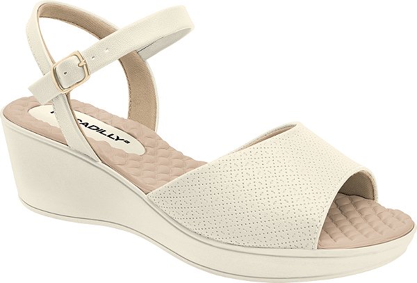 Sandália Feminina Cecilia Anabela Médio Piccadilly 540317