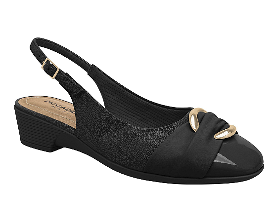 PICCADILLY MAXI - Sapato Slingback Anabela Médio Piccadilly 379003