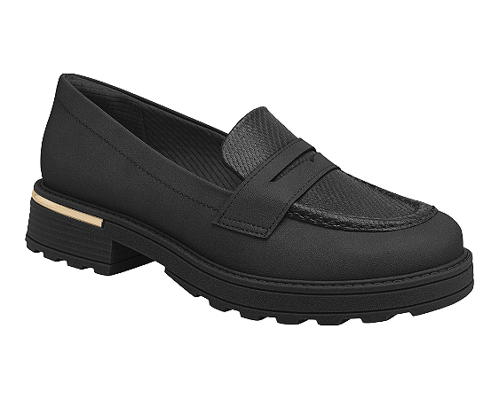 PICCADILLY MAXI - Sapato Mocassim Gisa Anabela Médio Piccadilly 735039