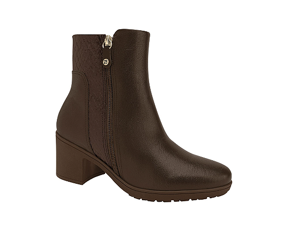 PICCADILLY MAXI - Bota Daiane Cano Curto Salto Alto Piccadilly 675002