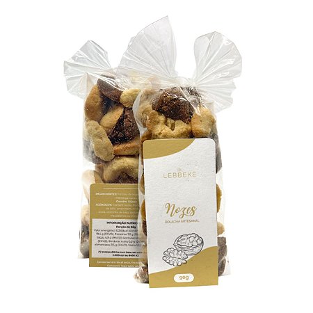 Bolacha de Nozes - 90g