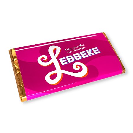 Barra de Chocolate 110g - Frutas Vermelhas com Champagne