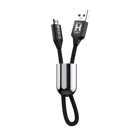 Cabo Chaveiro Micro USB V8 Hrebos HS-193