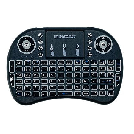 Miniteclado Sem Fio Lelong Com Touchpad LE-7716