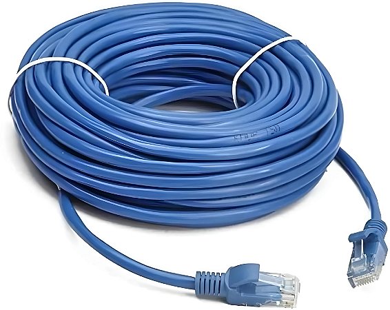 Cabo de Rede 20 Metros Conector RJ45 Cat6 10.2 Gbps MiniMen