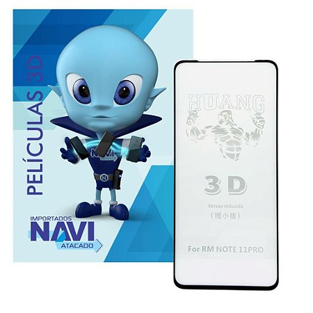Película De Vidro 3D Para Redmi Note 11 Pro