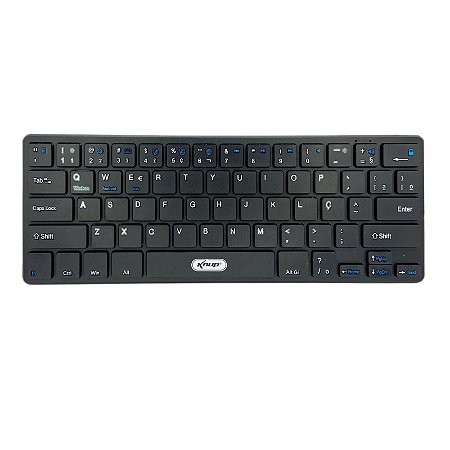 Mini Teclado Knup Bluetooth Multimídia USB PC e Notebook TE-109