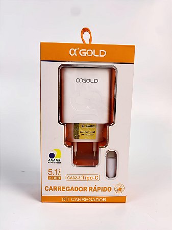 Fonte Carregador USB 2.1A - O' Gold