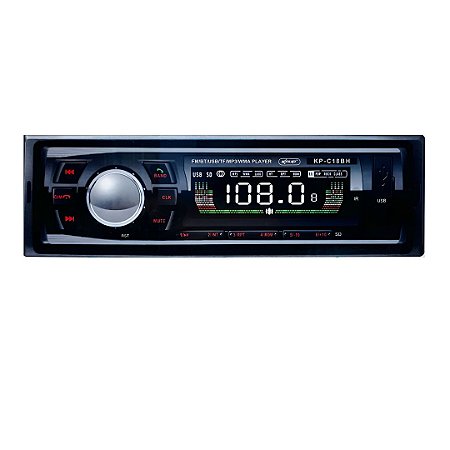 Aparelho de Som Knup MP3 Player Para Carro
