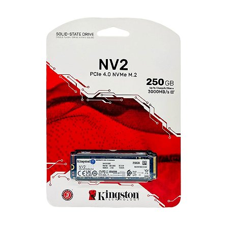 SSD Kingston PCIe 4.0 NVMe M2 250GB