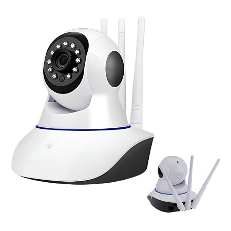 Câmera Babá Wi-Fi Monitoramento Celular Com Áudio PS069