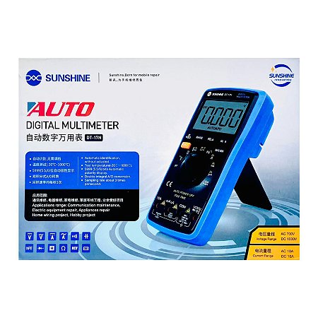 Multímetro Digital Sunshine Para Assistência