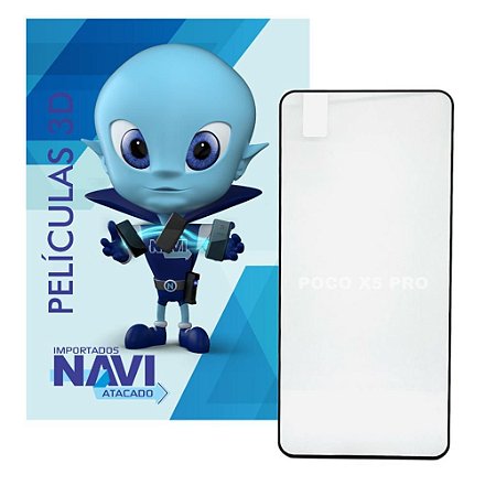 Película De Vidro 3D Para PocoPhone X5 Pro