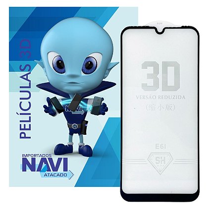 Película De Vidro 3D Para Motorola E6i e E6s