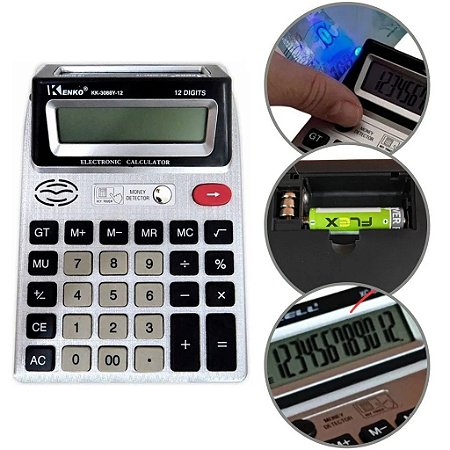 Calculadora Eletrônica 12 Dígitos Idea ID-8830C