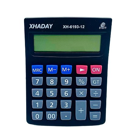 Calculadora Eletrônica 12 Dígitos XH-6193-12