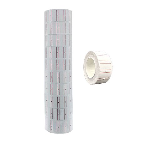 10 Rolos com 500 Etiquetas 21mm x 11,5mm Para Etiquetadora