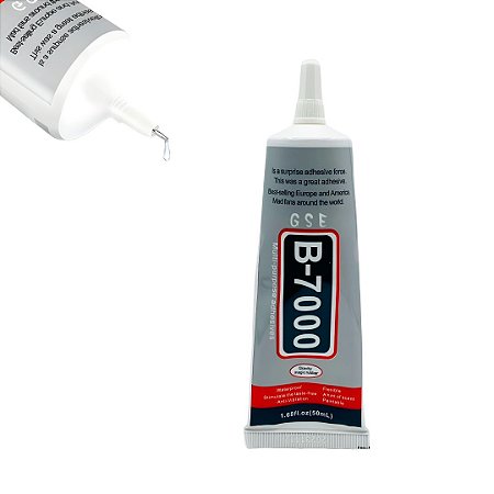 Cola Líquida Transparente B-7000 Bico Agulha 50ml